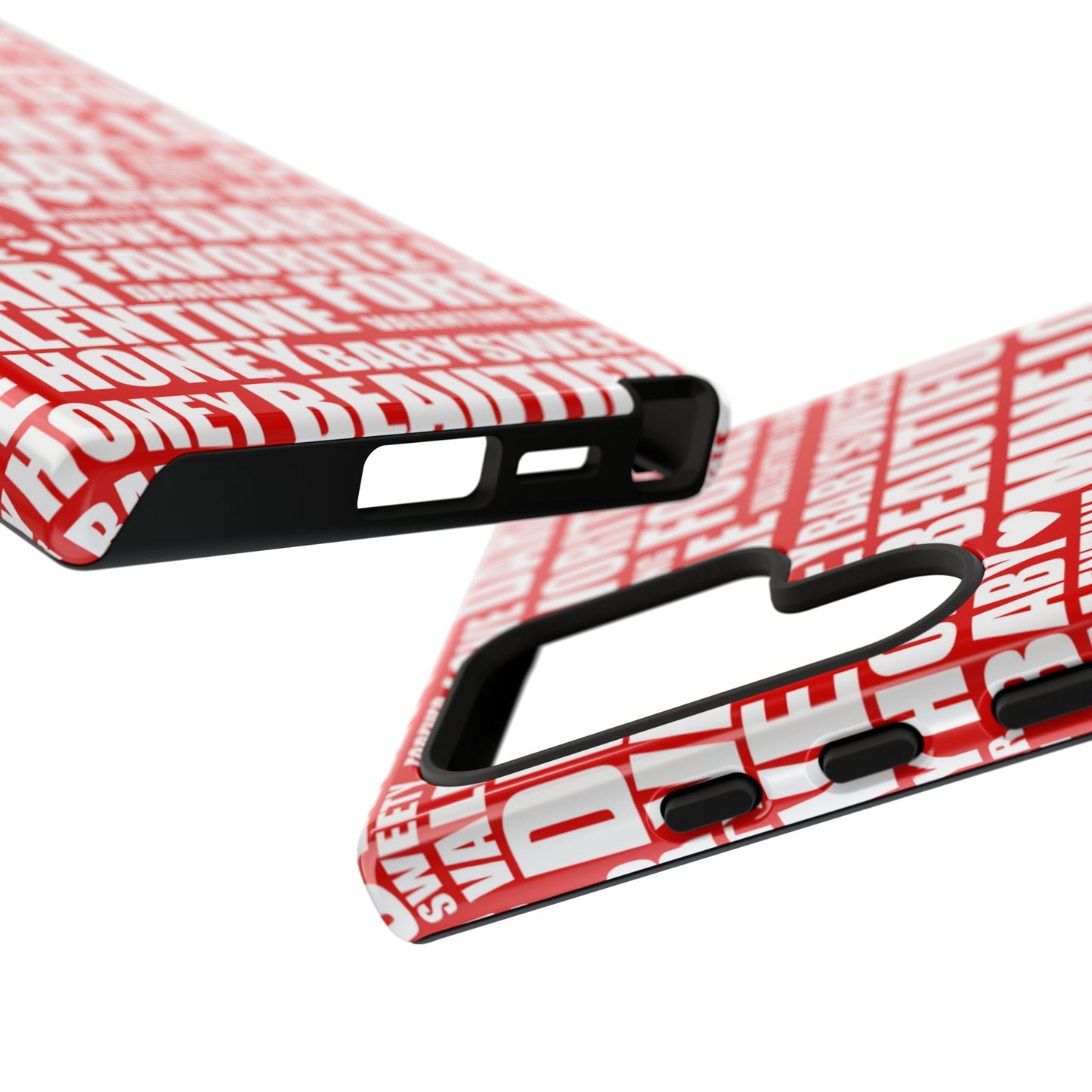 Valentine's Love Typography Samsung Galaxy Case - BOGO Cases