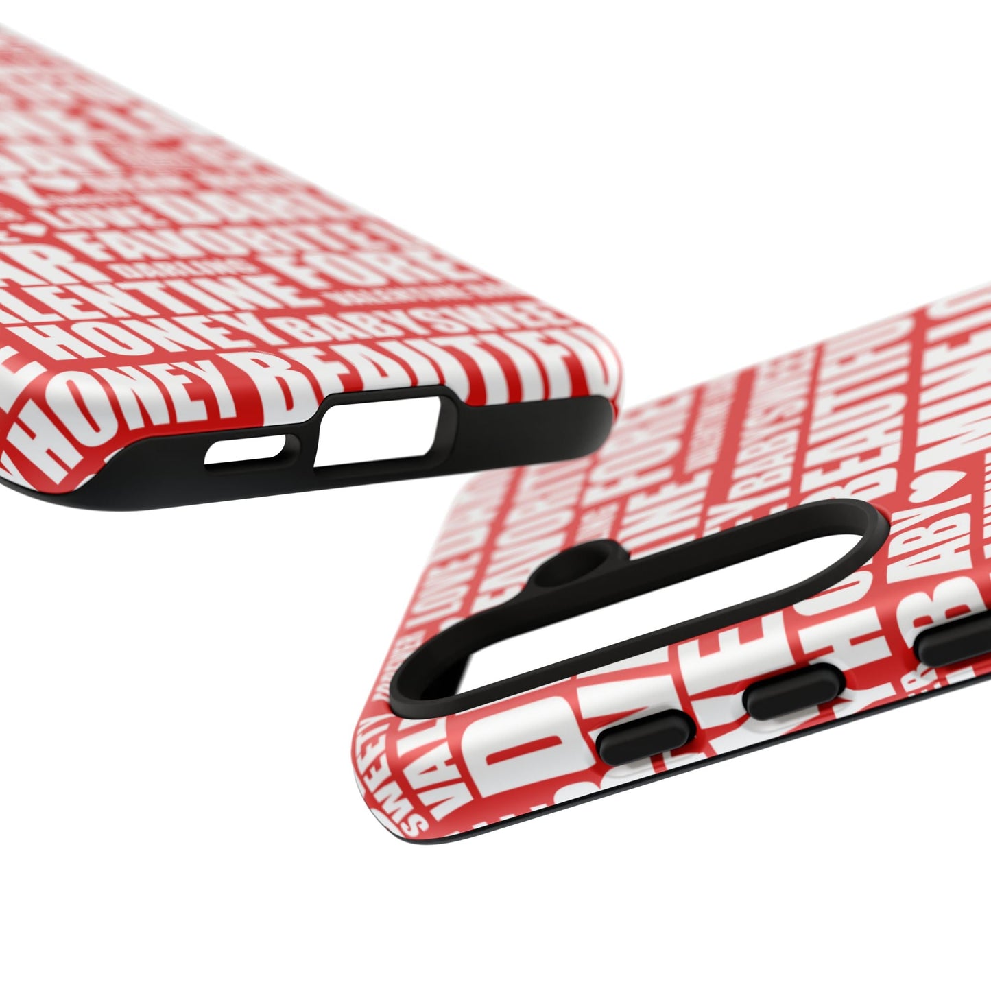 Valentine's Love Typography Samsung Galaxy Case - BOGO Cases