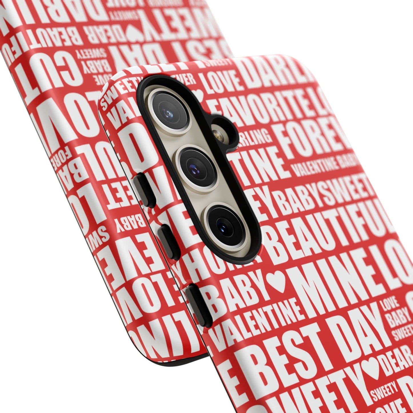 Valentine's Love Typography Samsung Galaxy Case - BOGO Cases