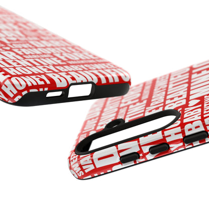 Valentine's Love Typography Samsung Galaxy Case - BOGO Cases