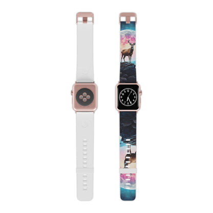 Vibrant Stag in Bloom Apple Watch Band - BOGO Cases