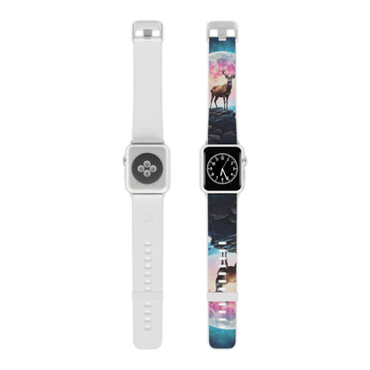 Vibrant Stag in Bloom Apple Watch Band - BOGO Cases