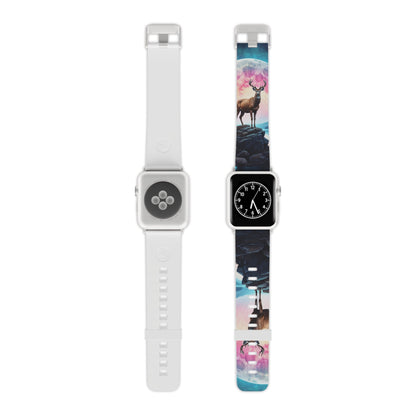 Vibrant Stag in Bloom Apple Watch Band - BOGO Cases
