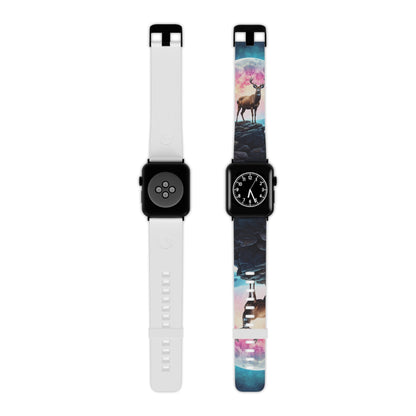 Vibrant Stag in Bloom Apple Watch Band - BOGO Cases