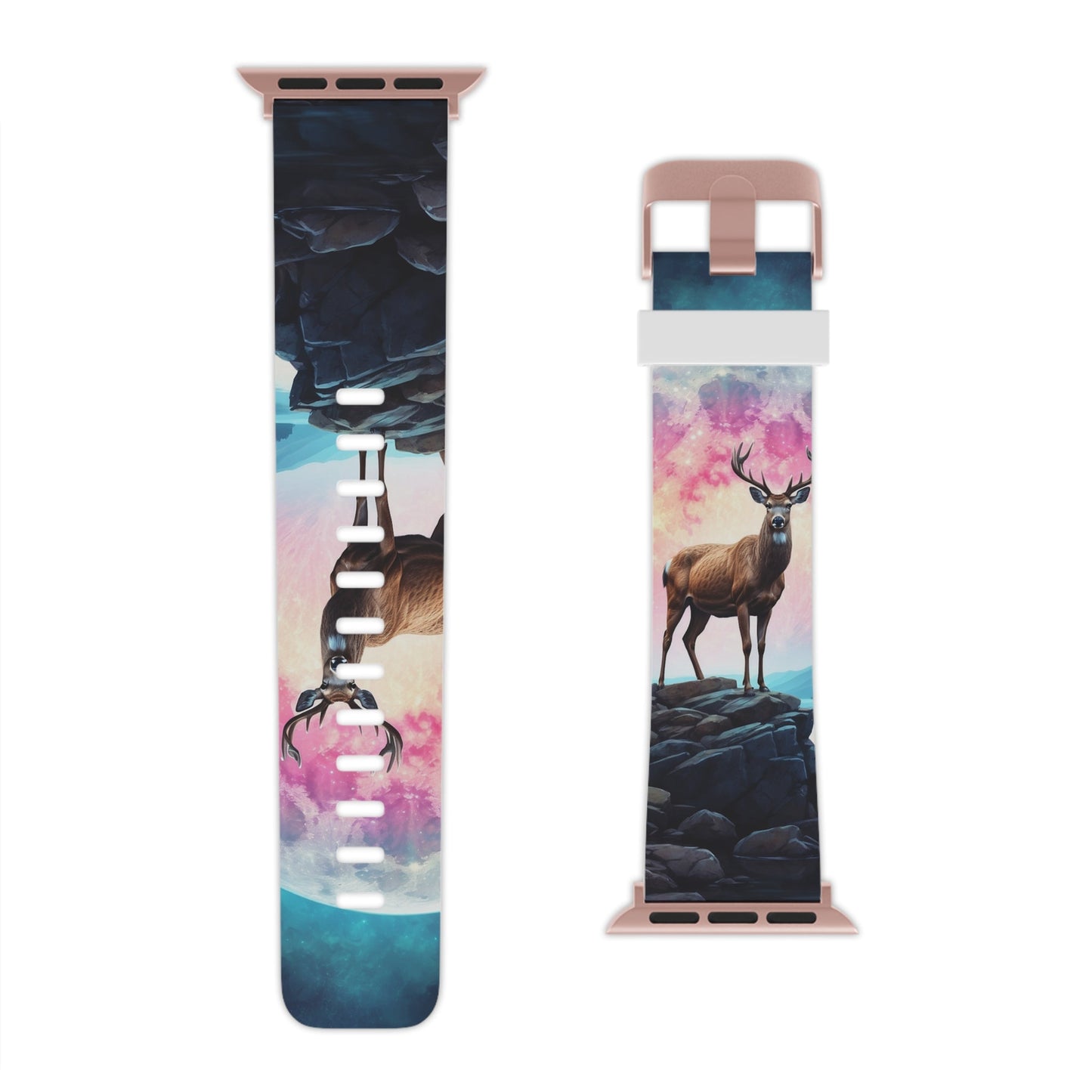 Vibrant Stag in Bloom Apple Watch Band - BOGO Cases