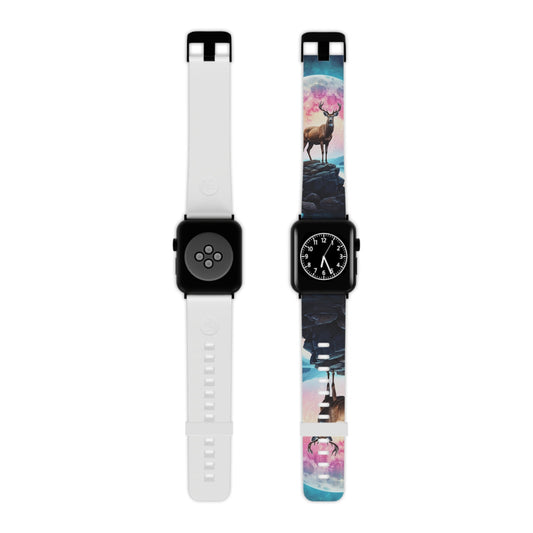Vibrant Stag in Bloom Apple Watch Band - BOGO Cases