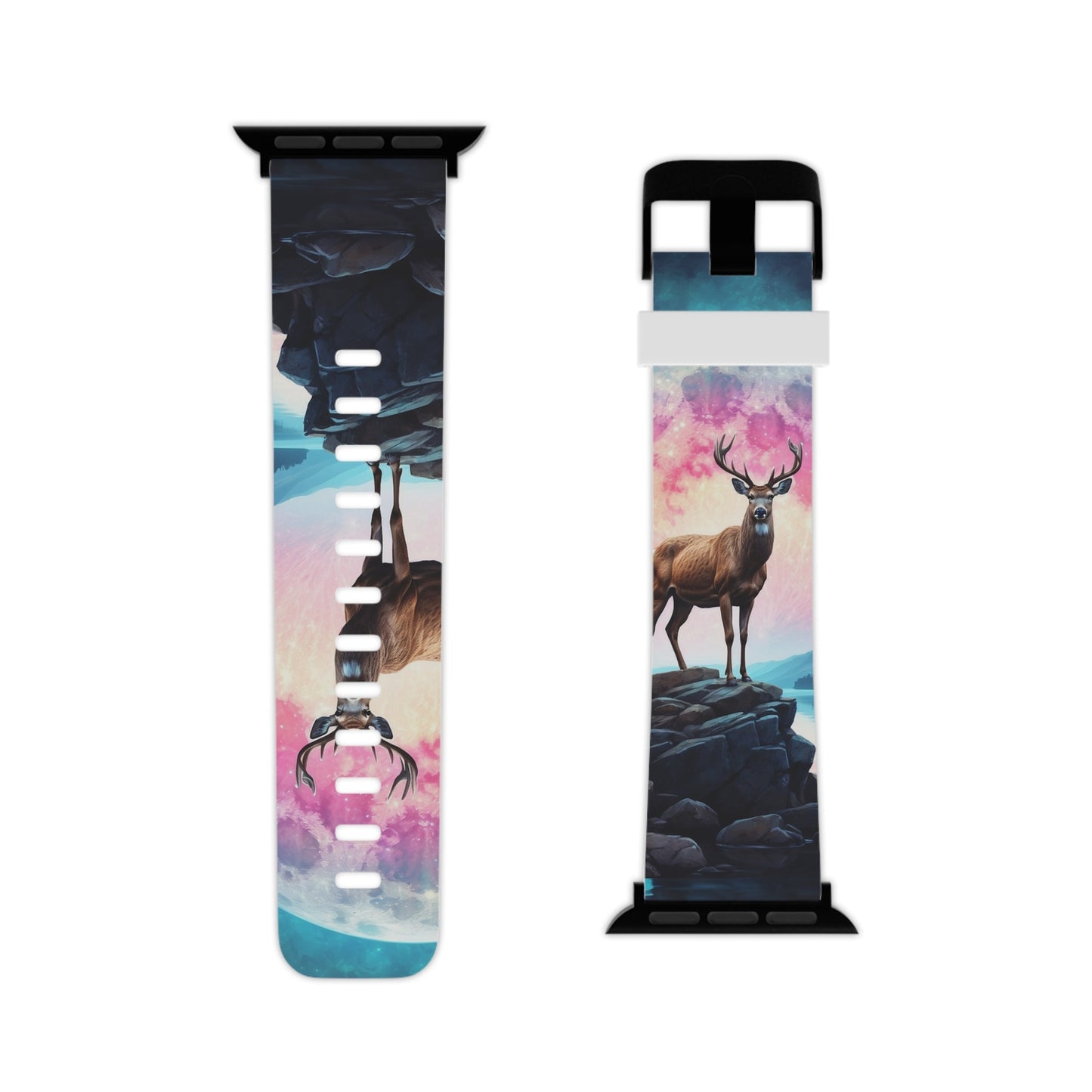 Vibrant Stag in Bloom Apple Watch Band - BOGO Cases