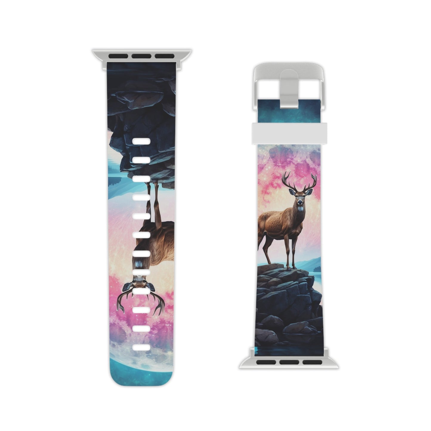 Vibrant Stag in Bloom Apple Watch Band - BOGO Cases