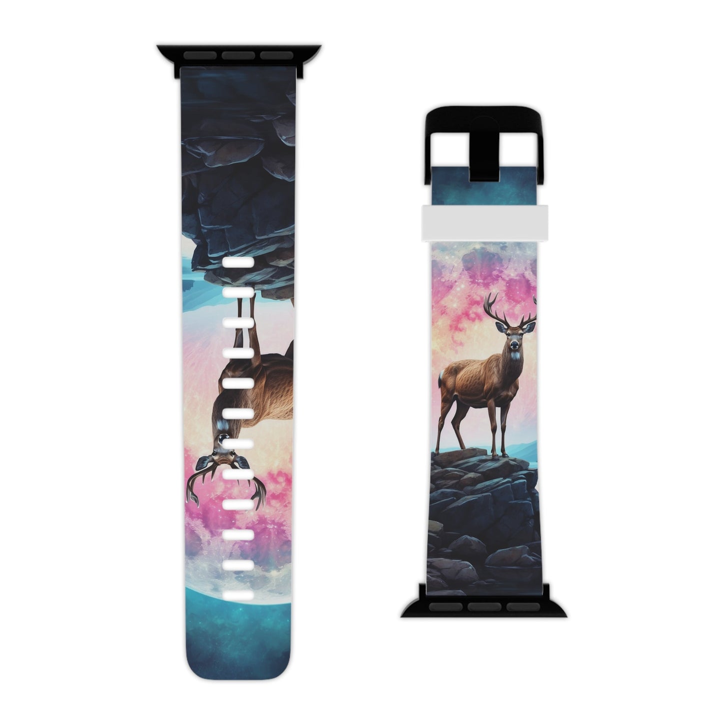 Vibrant Stag in Bloom Apple Watch Band - BOGO Cases