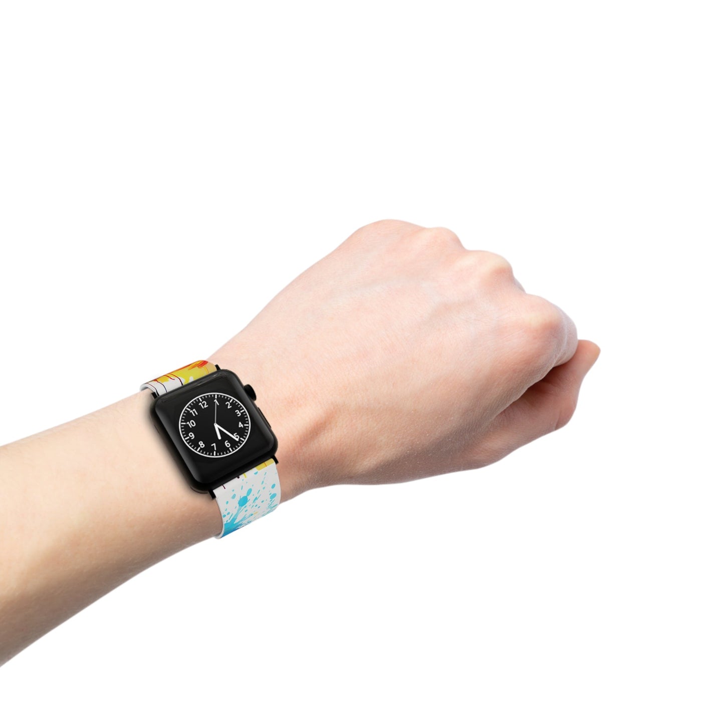Vibrant Sunflower Splash Apple Watch Band - BOGO Cases