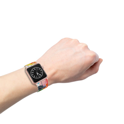 Vibrant Sunflower Splash Apple Watch Band - BOGO Cases