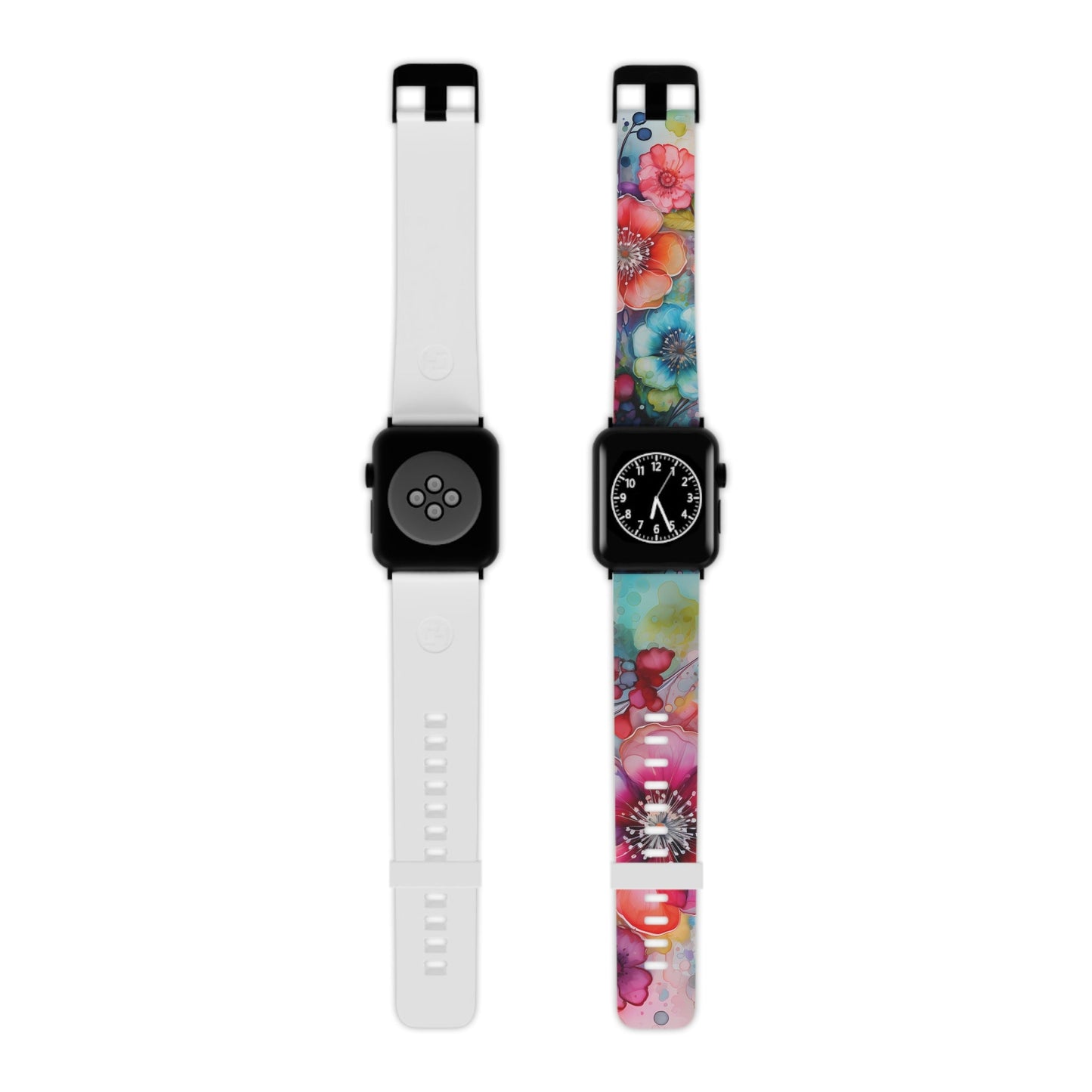 Vibrant Watercolor Floral Garden Apple Watch Band - BOGO Cases