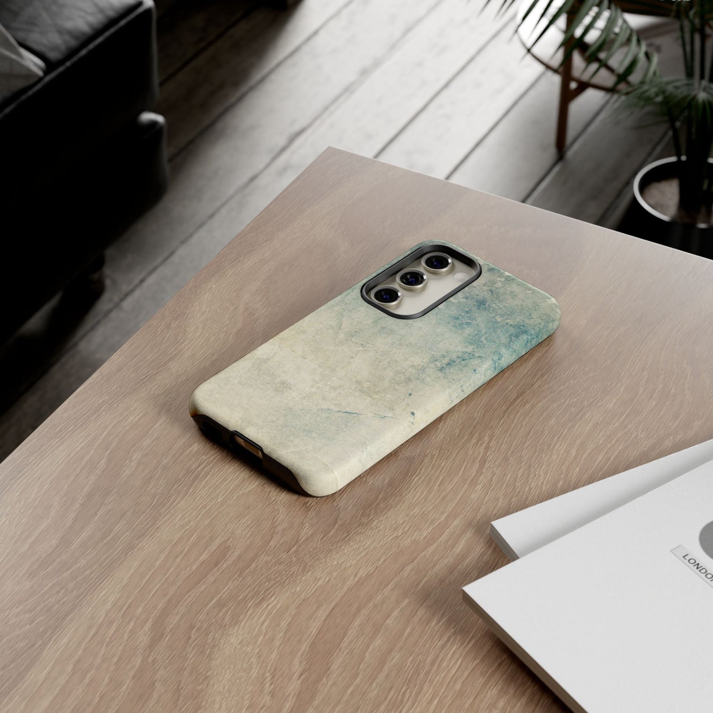 Vintage Aged Texture Samsung Galaxy Case – Rustic Weathered Design - BOGO Cases