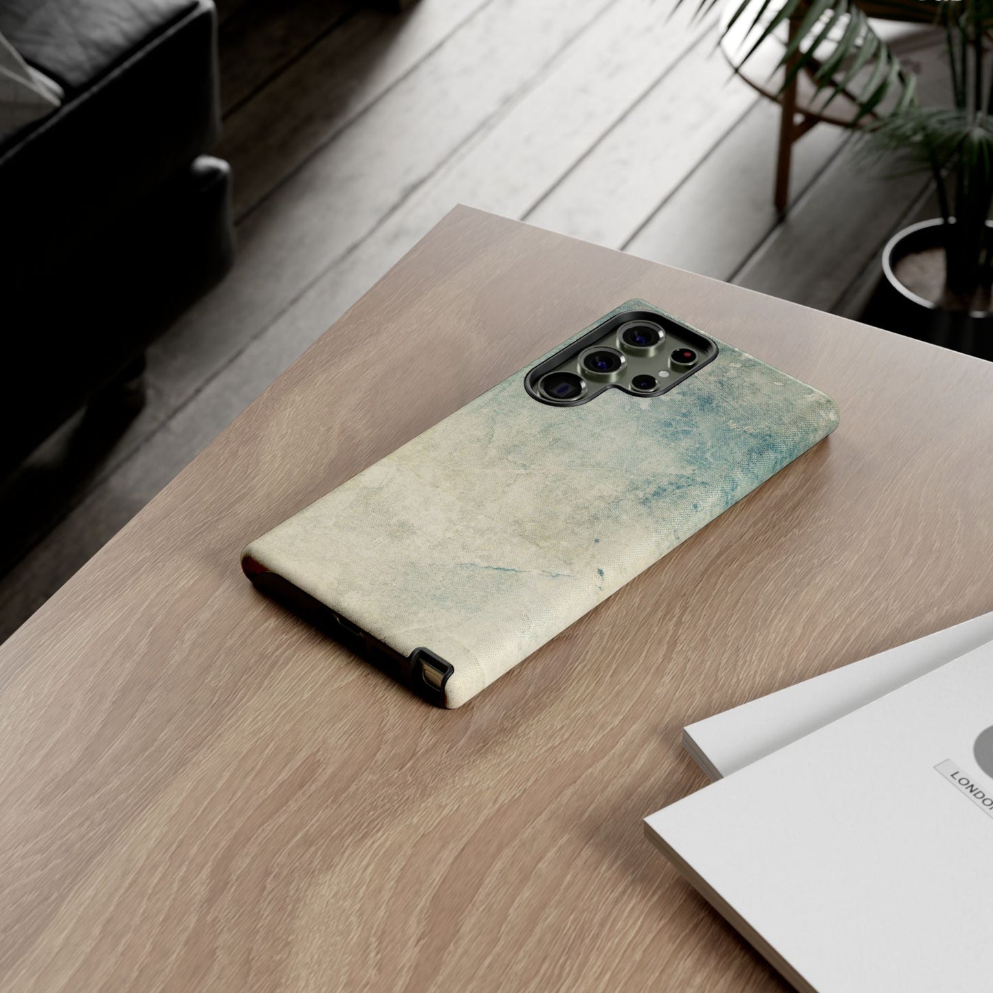 Vintage Aged Texture Samsung Galaxy Case – Rustic Weathered Design - BOGO Cases