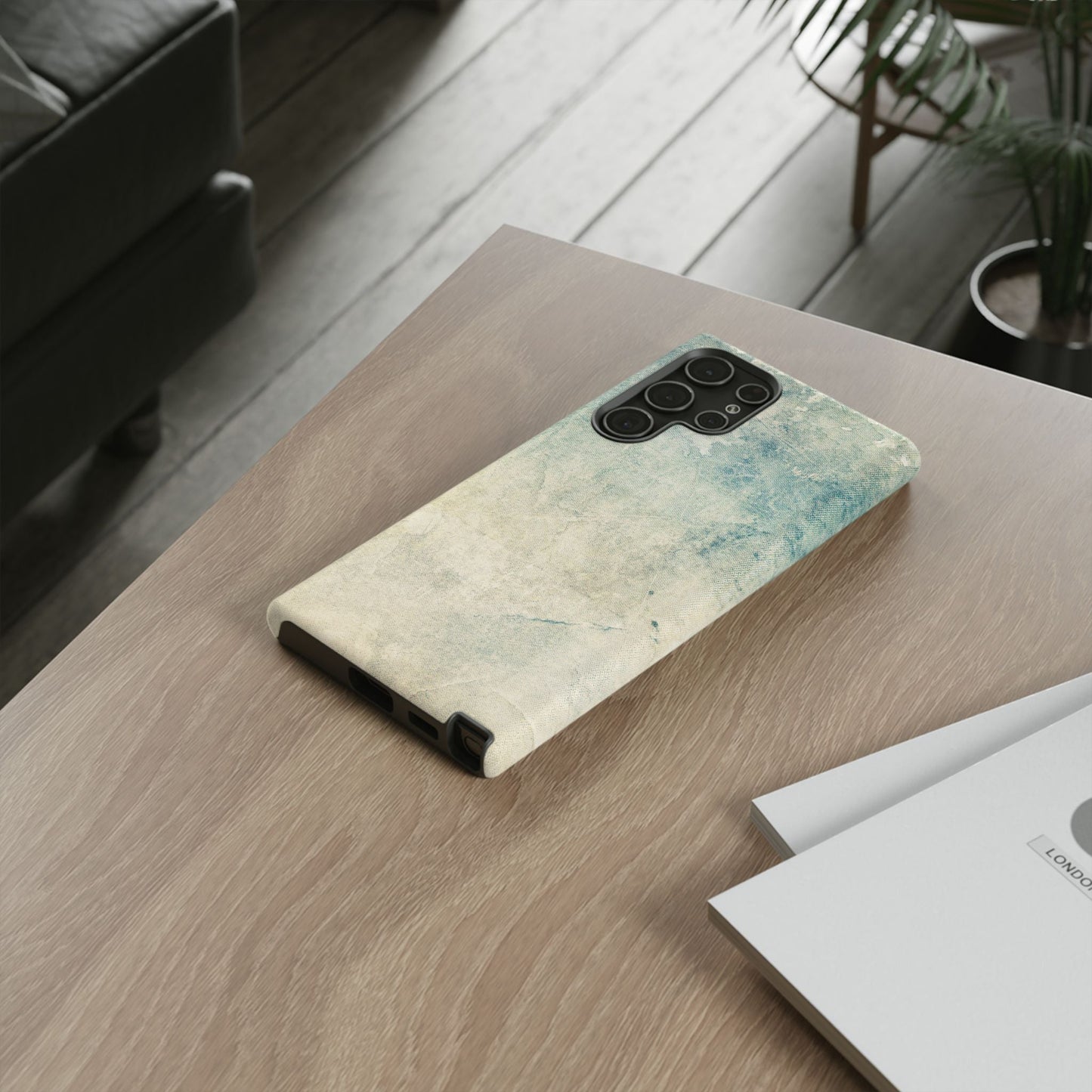 Vintage Aged Texture Samsung Galaxy Case – Rustic Weathered Design - BOGO Cases