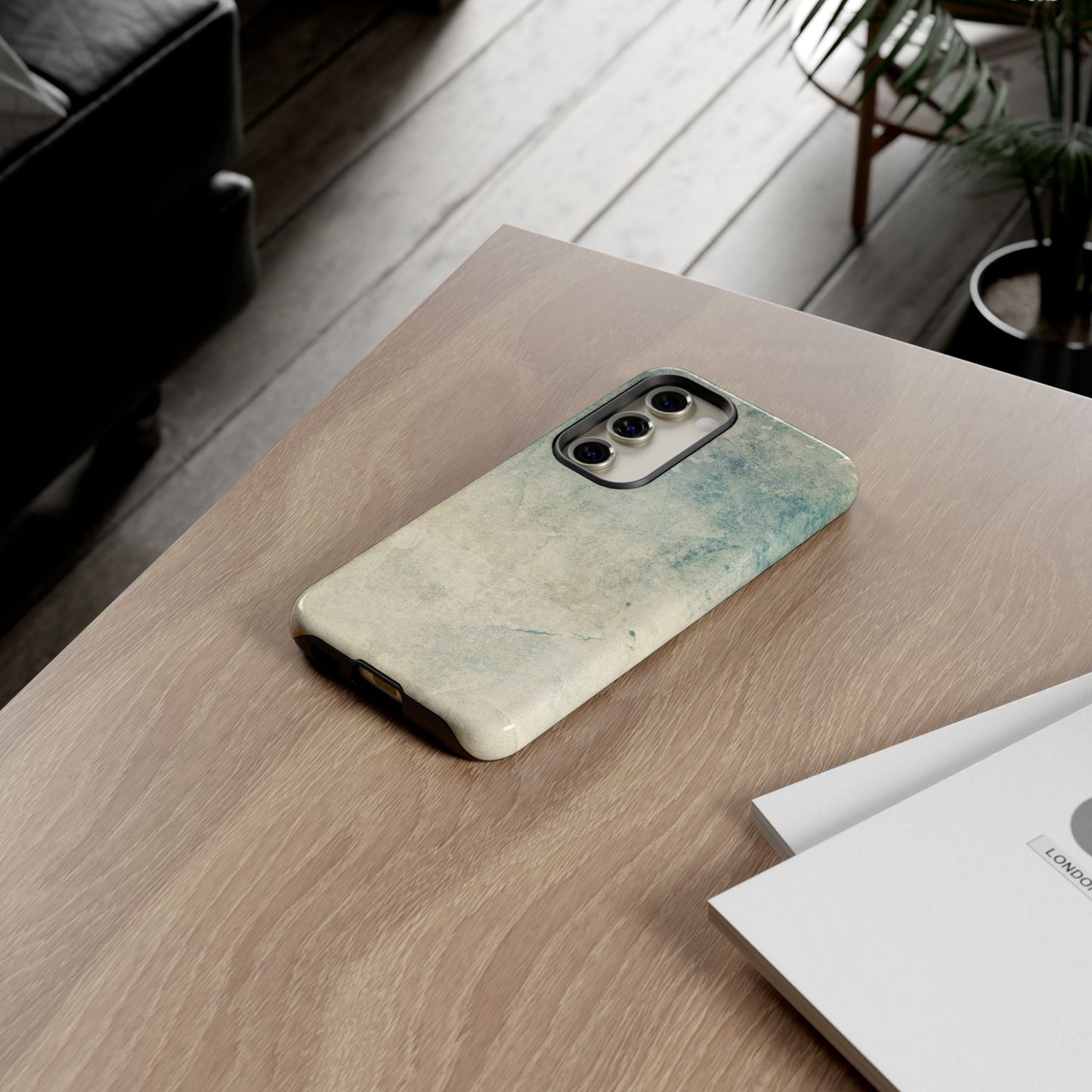 Vintage Aged Texture Samsung Galaxy Case – Rustic Weathered Design - BOGO Cases