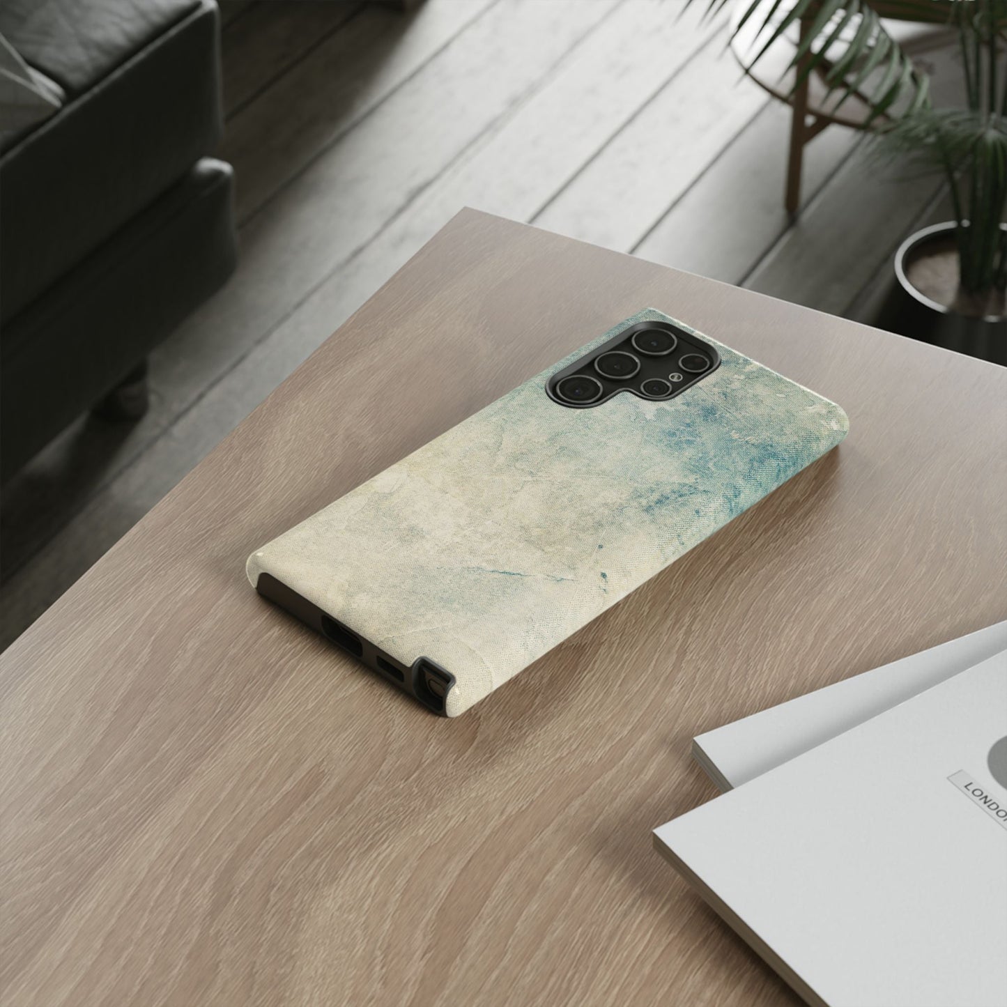 Vintage Aged Texture Samsung Galaxy Case – Rustic Weathered Design - BOGO Cases