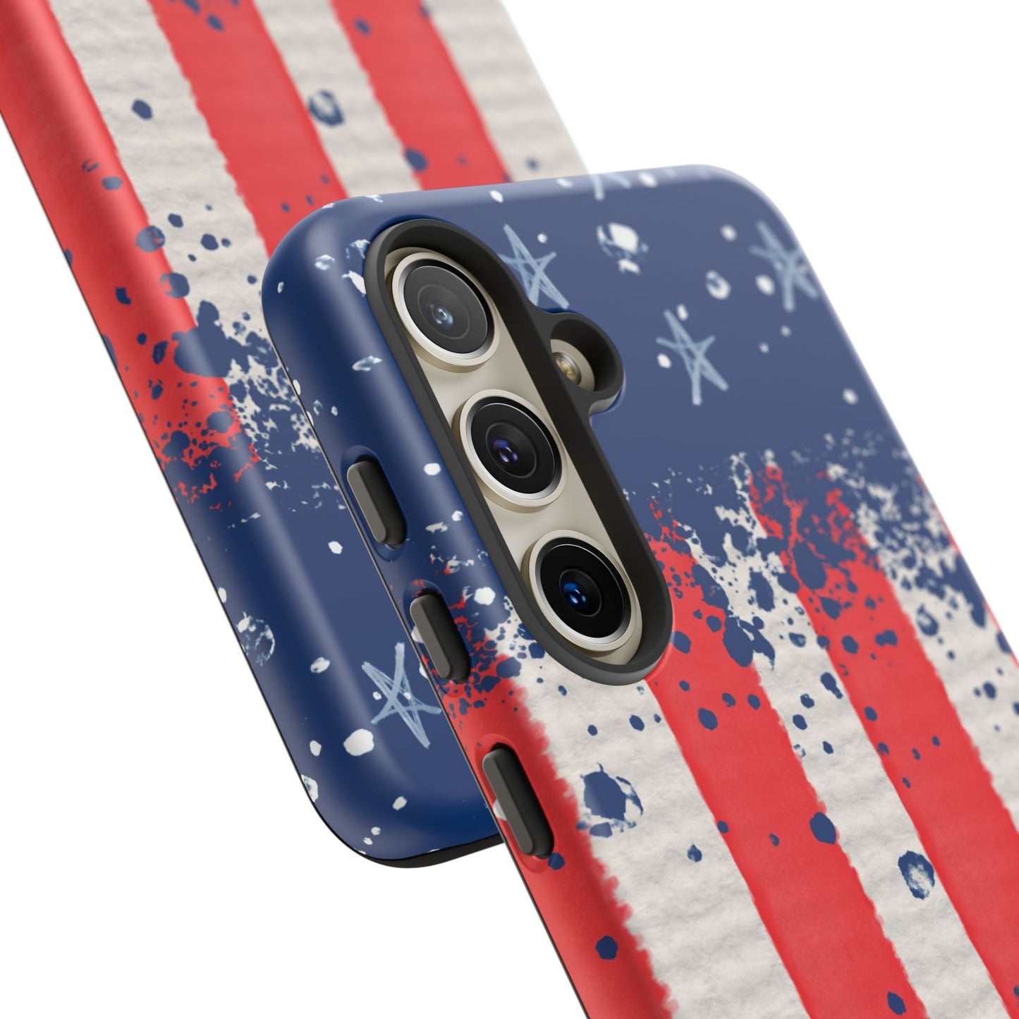 Vintage American Flag Splatter – Samsung Galaxy Case - BOGO Cases