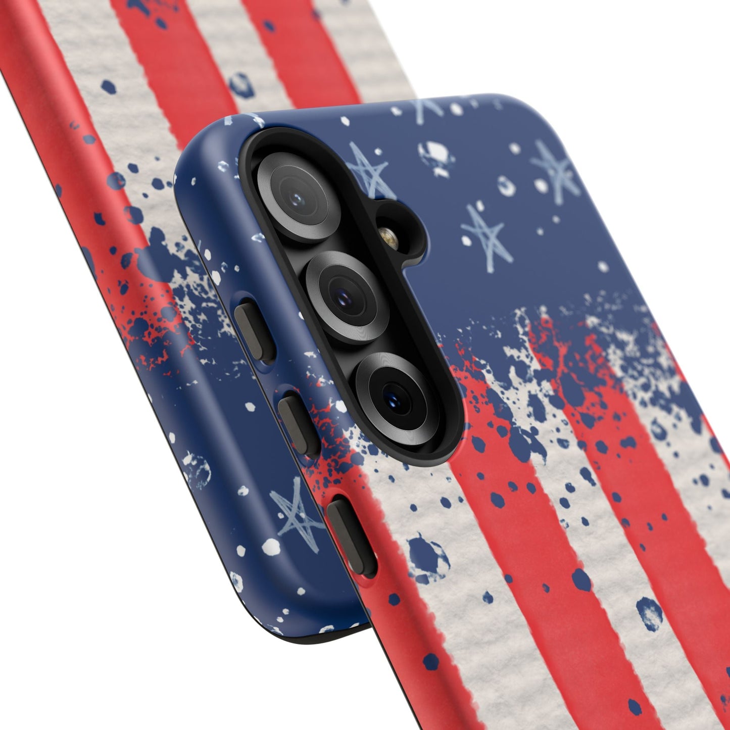 Vintage American Flag Splatter – Samsung Galaxy Case - BOGO Cases
