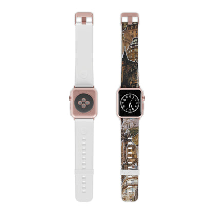Vintage Architectural Collage Apple Watch Band - BOGO Cases