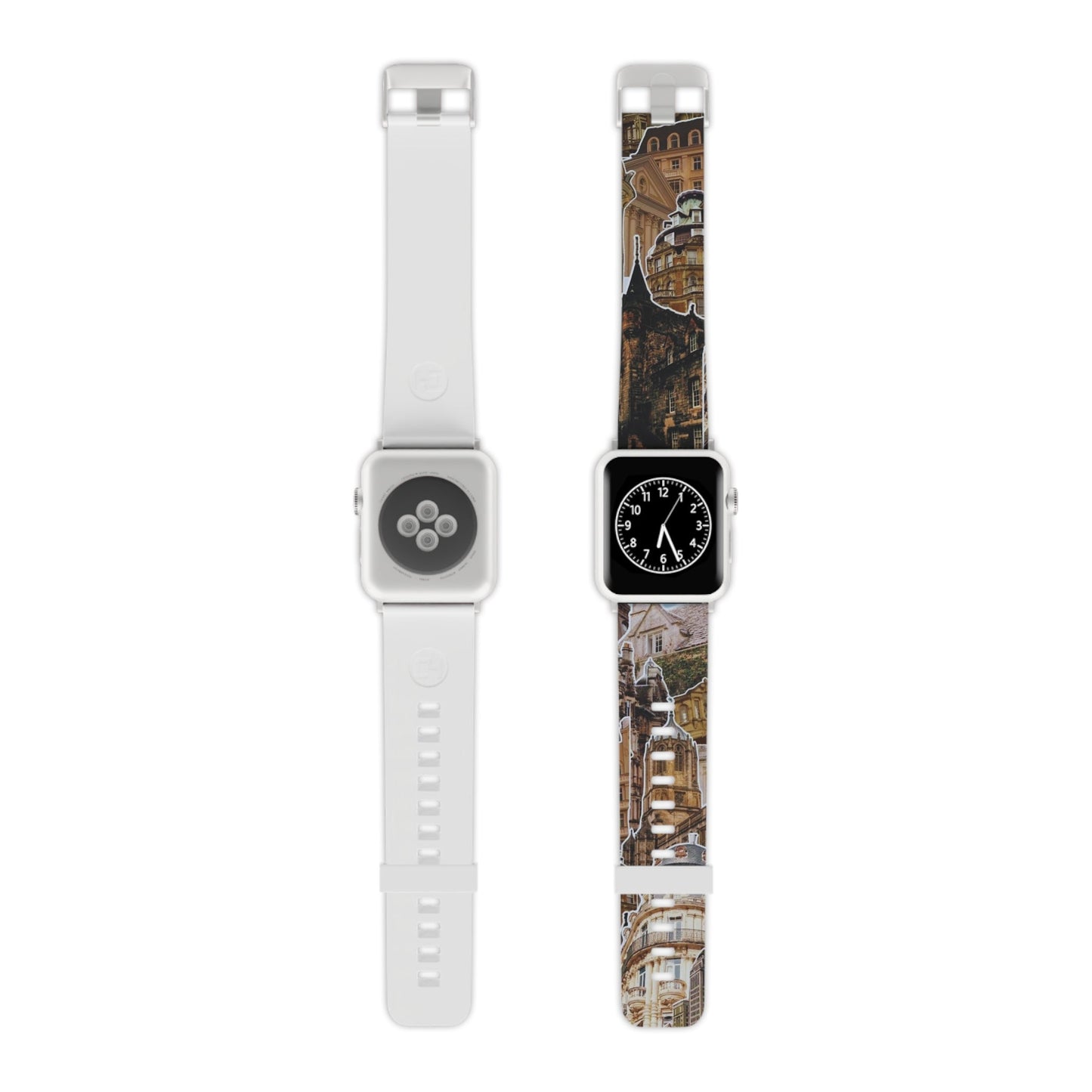 Vintage Architectural Collage Apple Watch Band - BOGO Cases