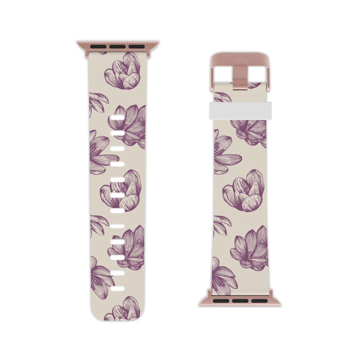 Vintage Botanical Floral Tough Apple Watch Band - BOGO Cases