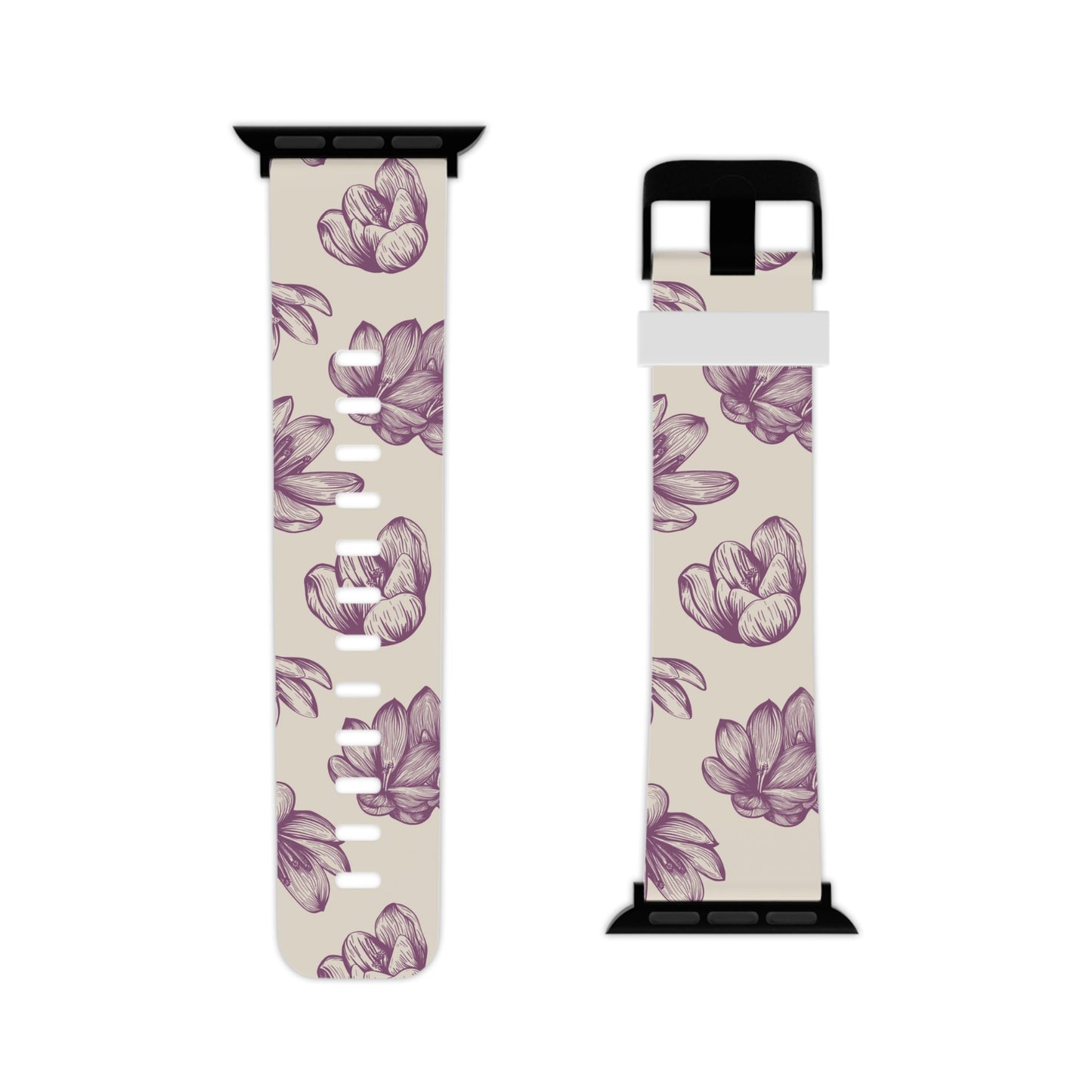 Vintage Botanical Floral Tough Apple Watch Band - BOGO Cases