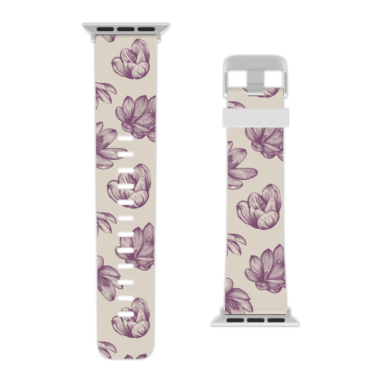 Vintage Botanical Floral Tough Apple Watch Band - BOGO Cases