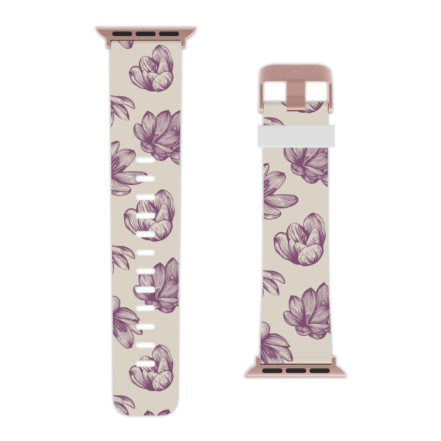 Vintage Botanical Floral Tough Apple Watch Band - BOGO Cases