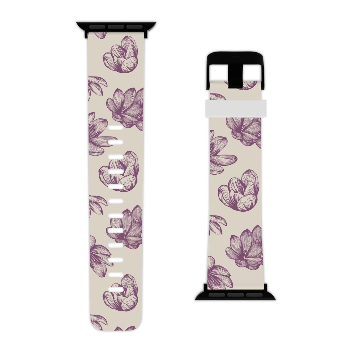 Vintage Botanical Floral Tough Apple Watch Band - BOGO Cases