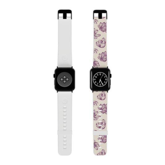 Vintage Botanical Floral Tough Apple Watch Band - BOGO Cases