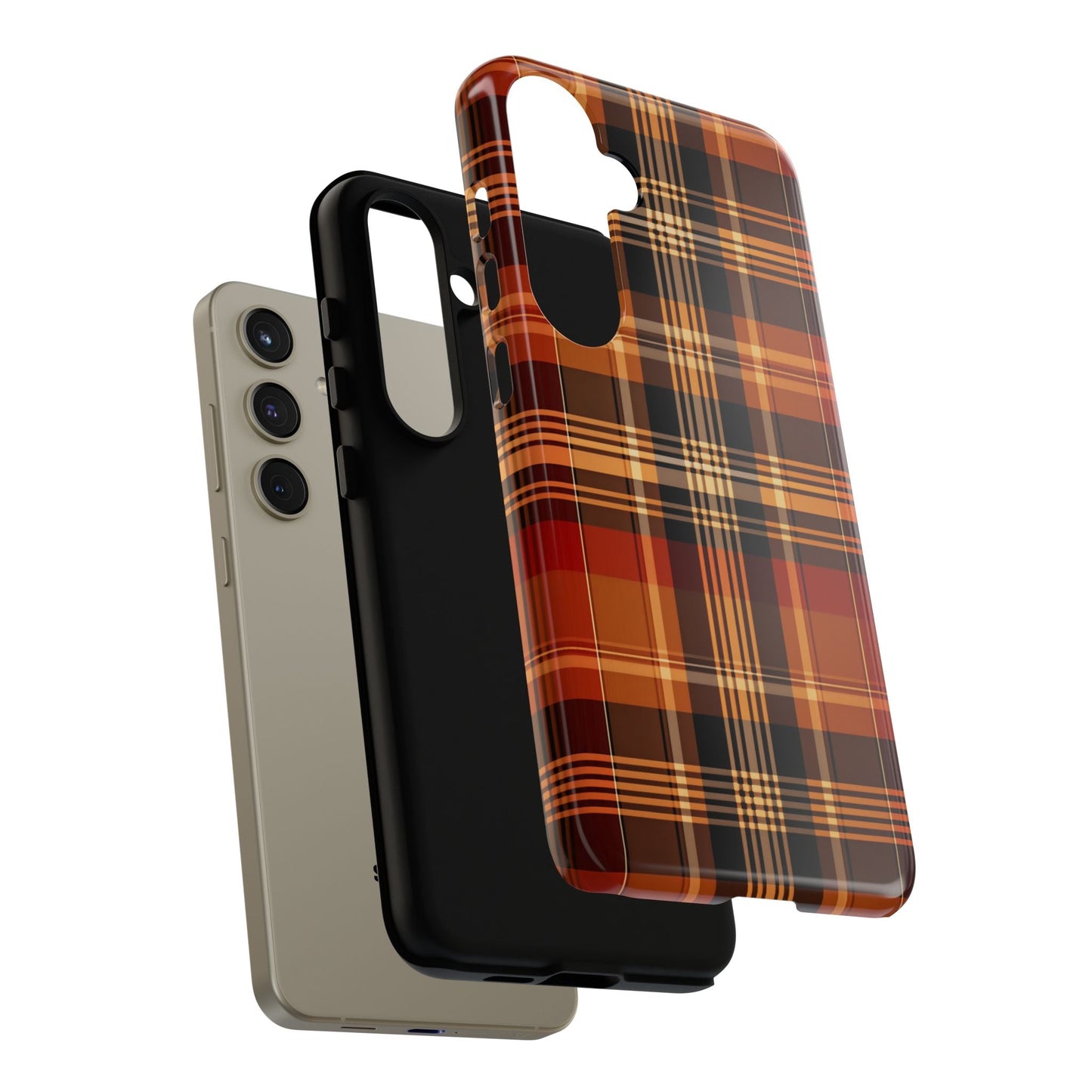 Vintage Charm Plaid Phone Case - Stylish Protection! - BOGO Cases