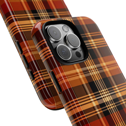 Vintage Charm Plaid Phone Case - Stylish Protection! - BOGO Cases