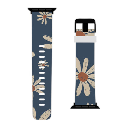 Vintage Daisies Apple Watch Band | Timeless Floral Elegance - BOGO Cases