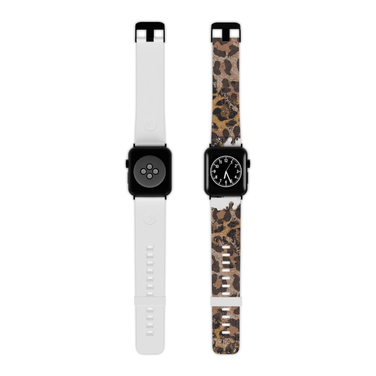 Vintage Distressed Leopard Print Apple Watch Band - BOGO Cases