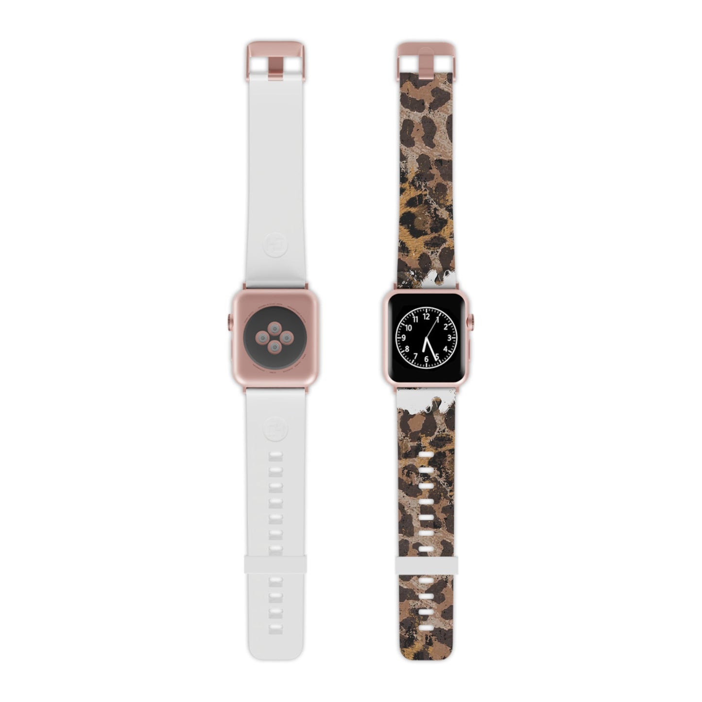 Vintage Distressed Leopard Print Apple Watch Band - BOGO Cases