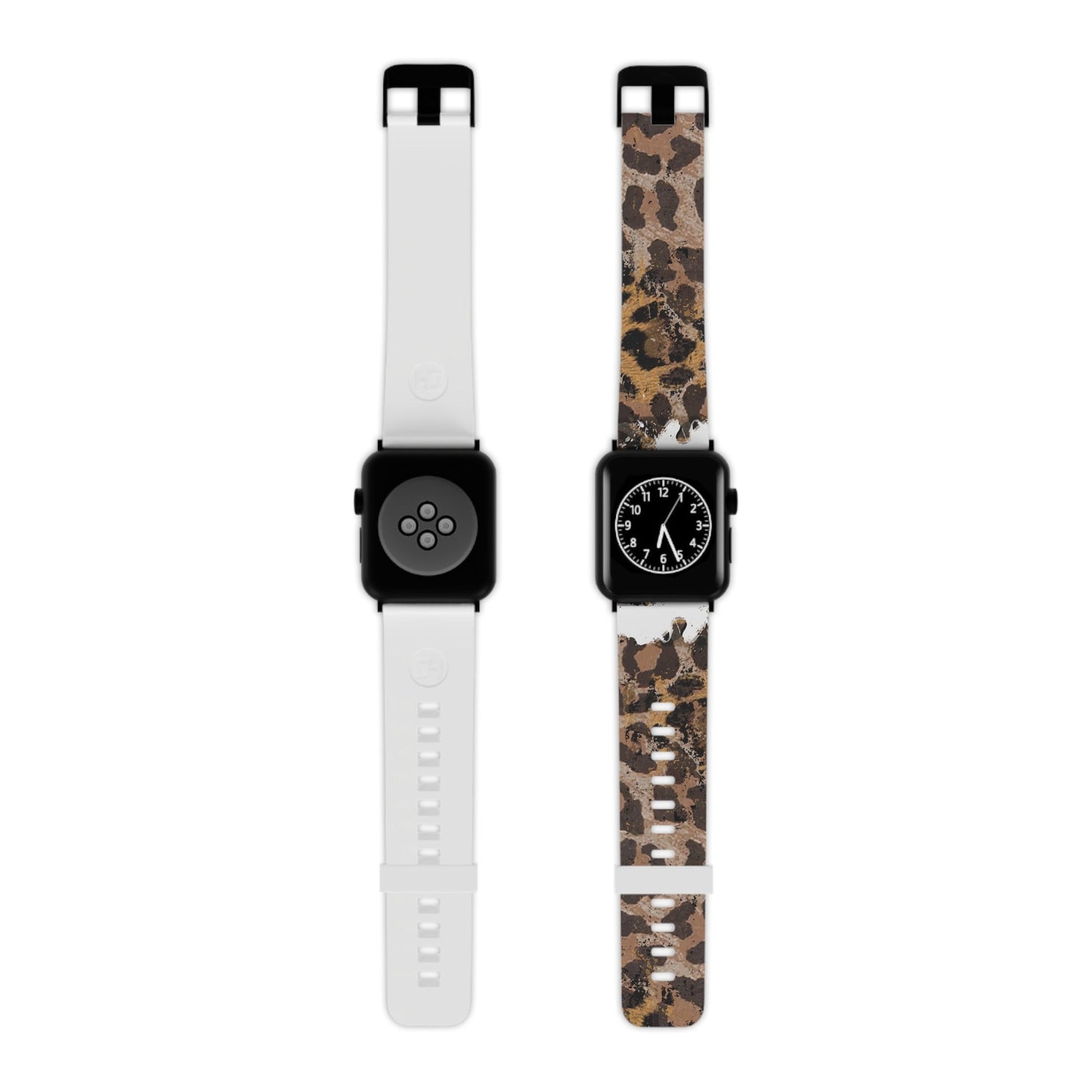 Vintage Distressed Leopard Print Apple Watch Band - BOGO Cases