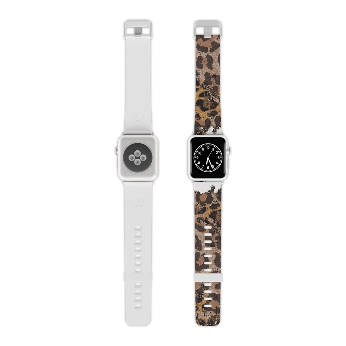 Vintage Distressed Leopard Print Apple Watch Band - BOGO Cases
