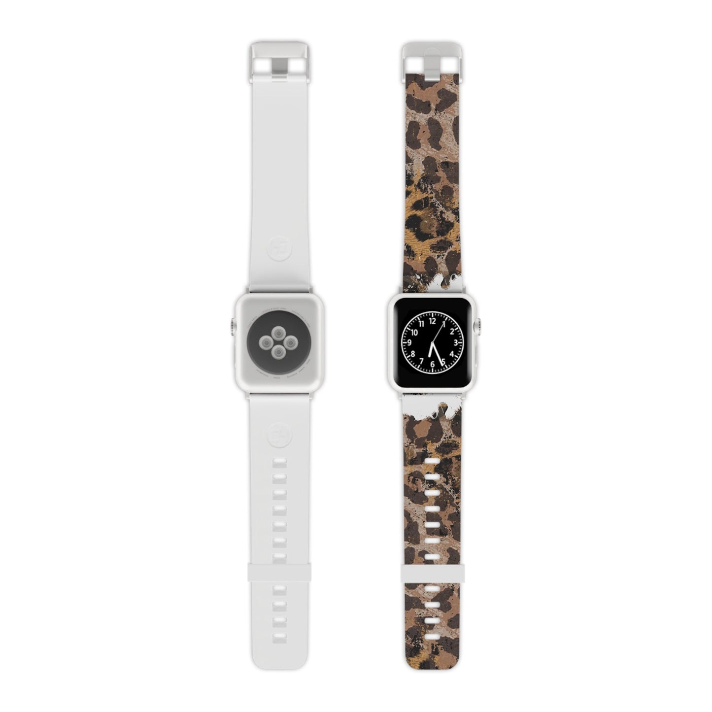 Vintage Distressed Leopard Print Apple Watch Band - BOGO Cases