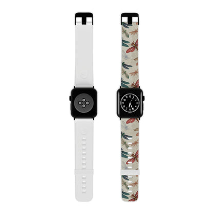 Vintage Dragonfly Garden Apple Watch Band - BOGO Cases
