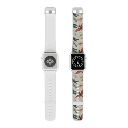 Vintage Dragonfly Garden Apple Watch Band - BOGO Cases