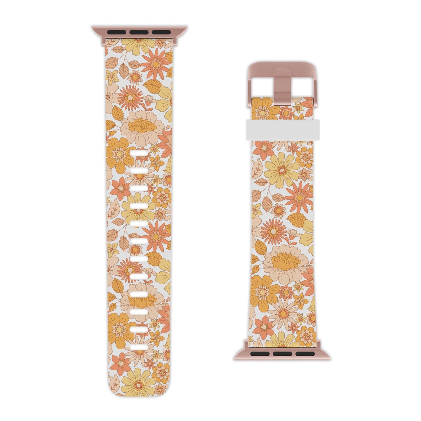  Vintage Floral Bloom Apple Watch Band - BOGO Cases