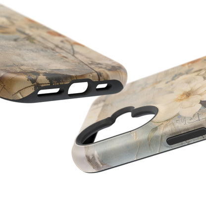 Vintage Floral Collage - MagSafe iPhone Case, Elegant & Protective - BOGO Cases
