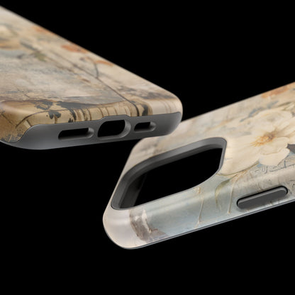 Vintage Floral Collage - MagSafe iPhone Case, Elegant & Protective - BOGO Cases