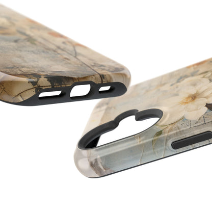 Vintage Floral Collage - MagSafe iPhone Case, Elegant & Protective - BOGO Cases