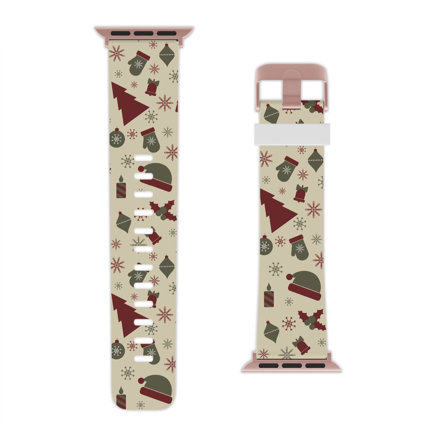 Vintage Holiday Cheer Apple Watch Band - BOGO Cases