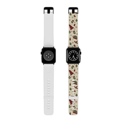 Vintage Holiday Cheer Apple Watch Band - BOGO Cases