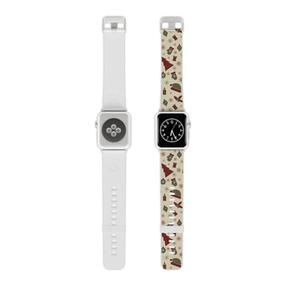 Vintage Holiday Cheer Apple Watch Band - BOGO Cases