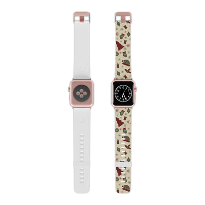 Vintage Holiday Cheer Apple Watch Band - BOGO Cases
