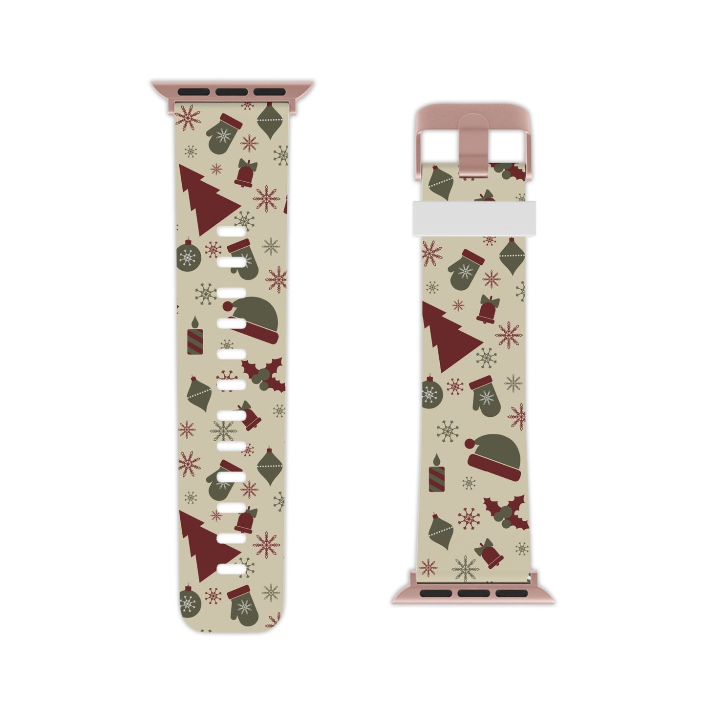 Vintage Holiday Cheer Apple Watch Band - BOGO Cases